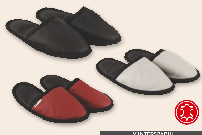 Usnjeni copati - Akcija v trgovini Spar