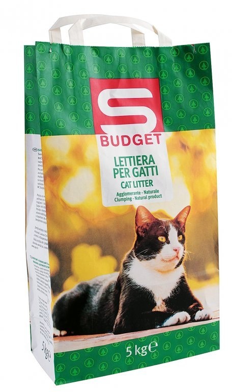 S Budget Pesek za mačke 5 kg - Akcija v trgovini Spar