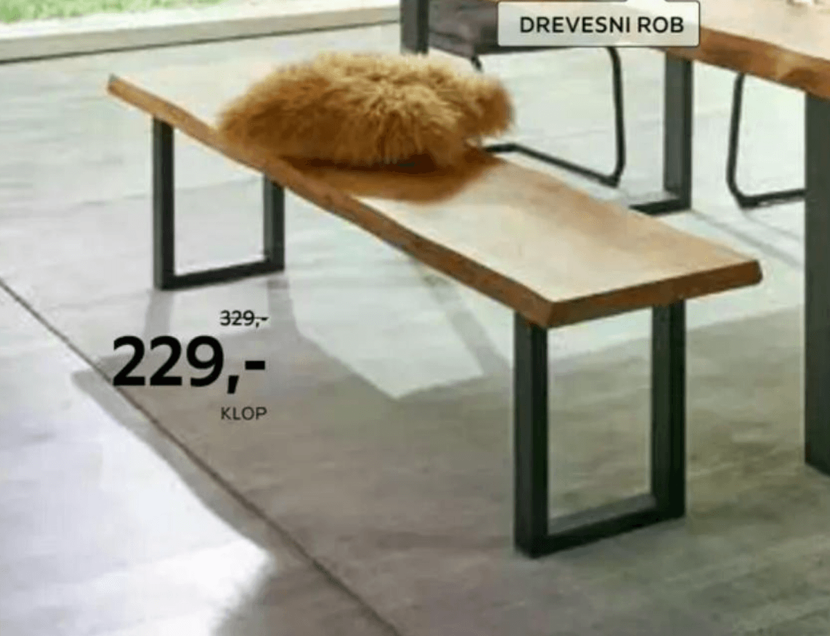 Klop - Akcija v trgovini Lesnina