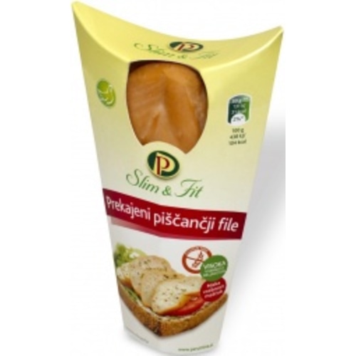 PREKAJEN PIŠČANČJI FILE SLIM & FIT 170 g Perutnina Ptuj - Akcija v trgovini Tuš