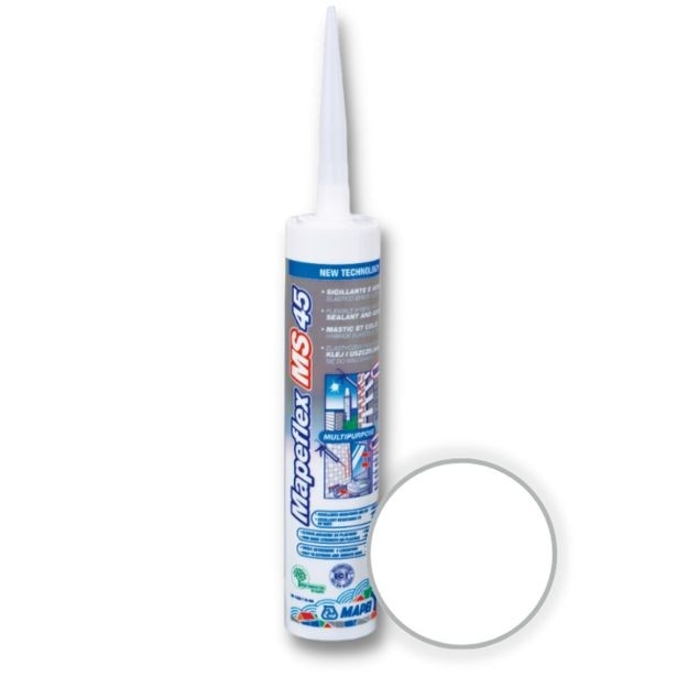 Hibridna tesnilna masa Mapei Mapeflex MS 45 White CRT 300 ml - Akcija v trgovini Merkur