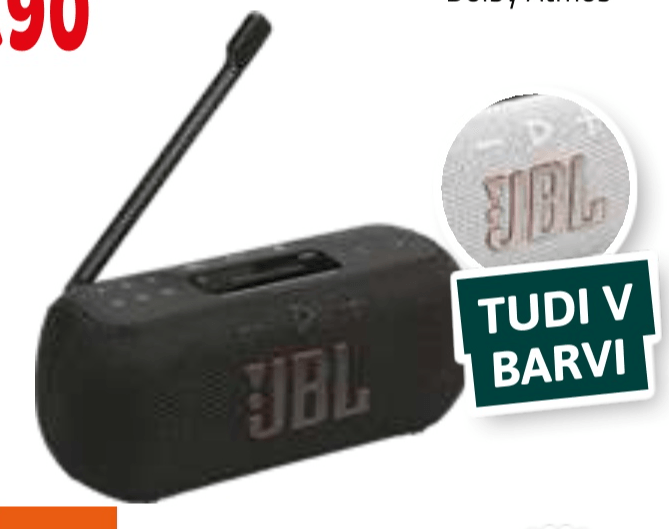 JBL Radio Tuner 3 - Akcija v trgovini E.Leclerc