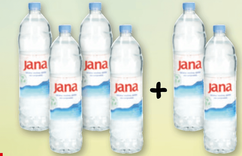 Jana Izvirska voda 1,5 l - Akcija v trgovini Spar