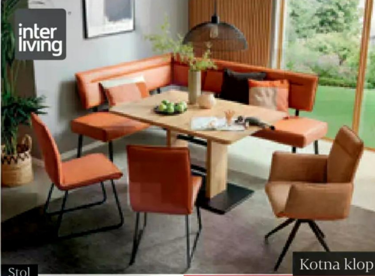 Stol inter living - Akcija v trgovini Rutar