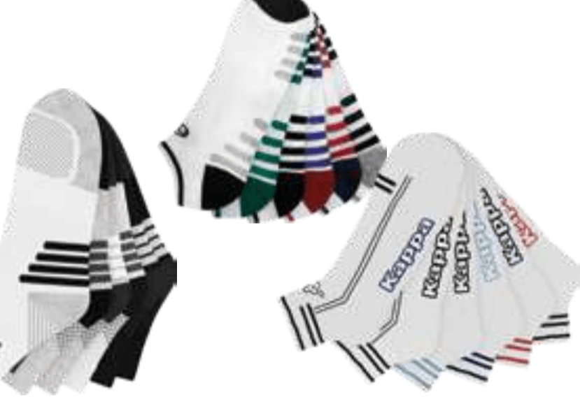 Moške športne nogavice Lotto Kappa Sergio Tacchini 6X - Akcija v trgovini E.Leclerc