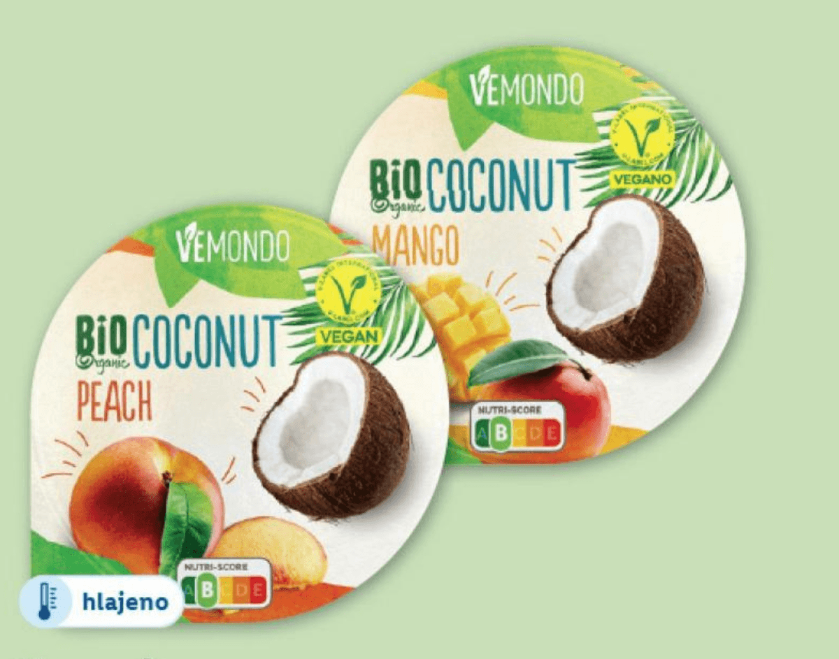Vemondo Bio veganski kokosov desert 150 g - Akcija v trgovini Lidl