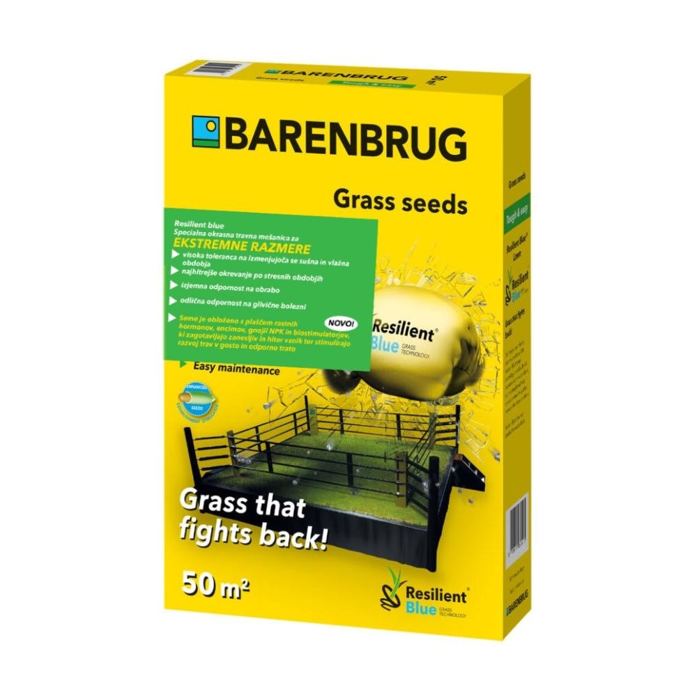 Seme travna mešanica Resilient Blue 1 kg BARENBRUG - Akcija v trgovini Jager