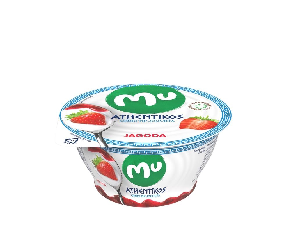 SADNI JOGURT ATHENTIKOS MU 600 g - Akcija v trgovini E.Leclerc