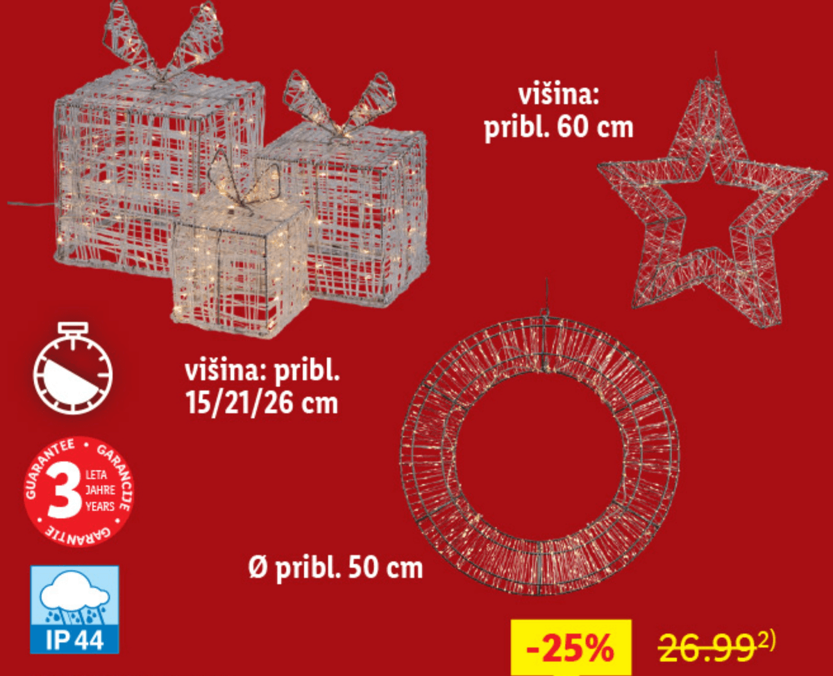LIVARNO home Okrasna LED-razsvetljava - Akcija v trgovini Lidl