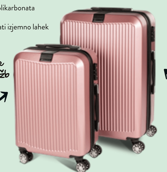 Kovček Scandinavia - Akcija v trgovini Spar