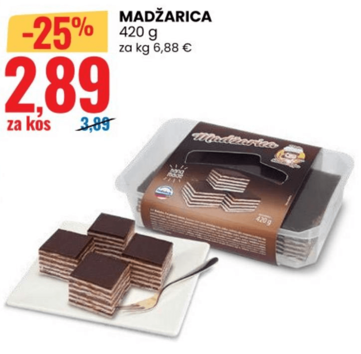 Madžarica 420 g - Akcija v trgovini Eurospin