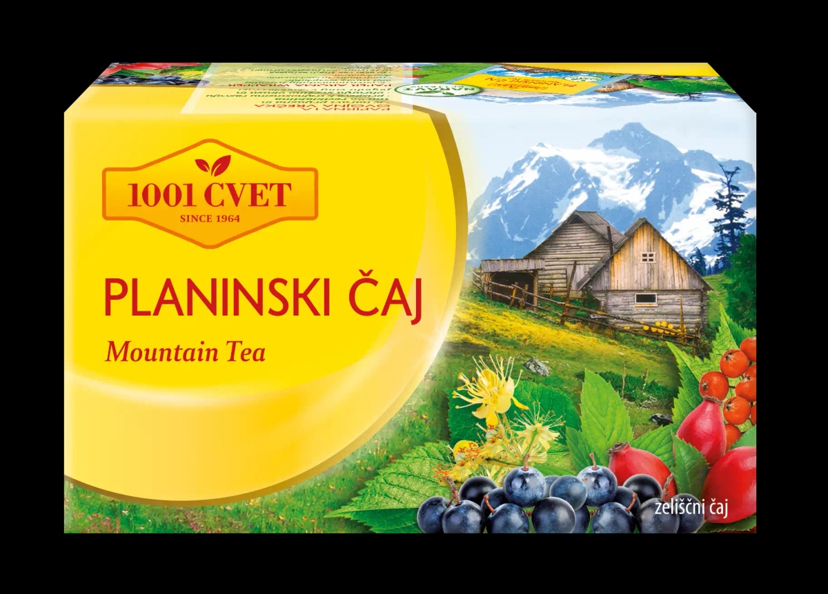 Čaj 1001 cvet 20 g, 30 g ali 44 g - Akcija v trgovini Mercator