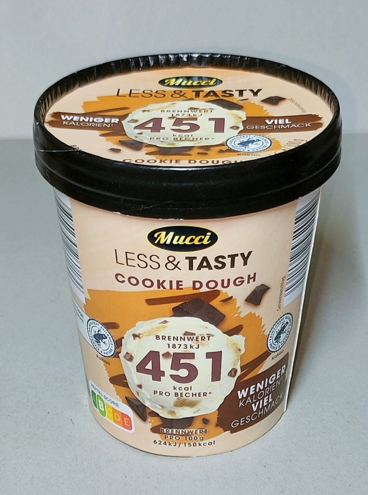 Mucci Sladoled Less and Tasty 500 ml - Akcija v trgovini Hofer