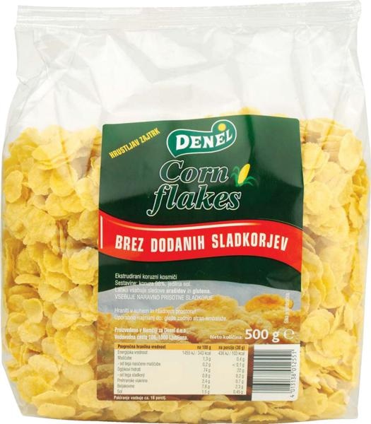 Koruzni kosmiči Denel 600 g - Akcija v trgovini Mercator