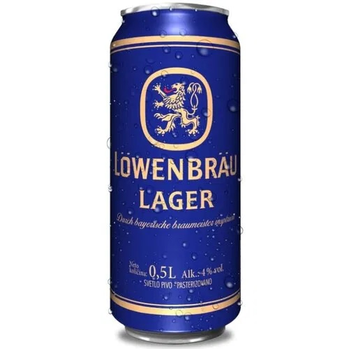 Svetlo pivo Löwenbräu 0,5 l - Akcija v trgovini E.Leclerc