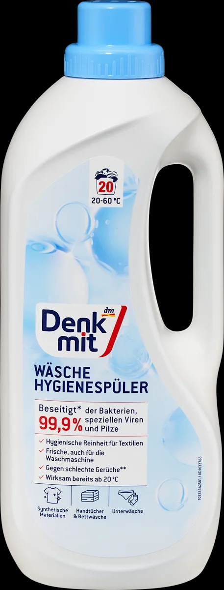 Denkmit higienski mehčalec za perilo 1,5 l - Akcija v trgovini Dm