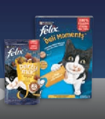Priboljški za mačke Felix 50 g, 60 g, 4x10 g - Akcija v trgovini Mercator