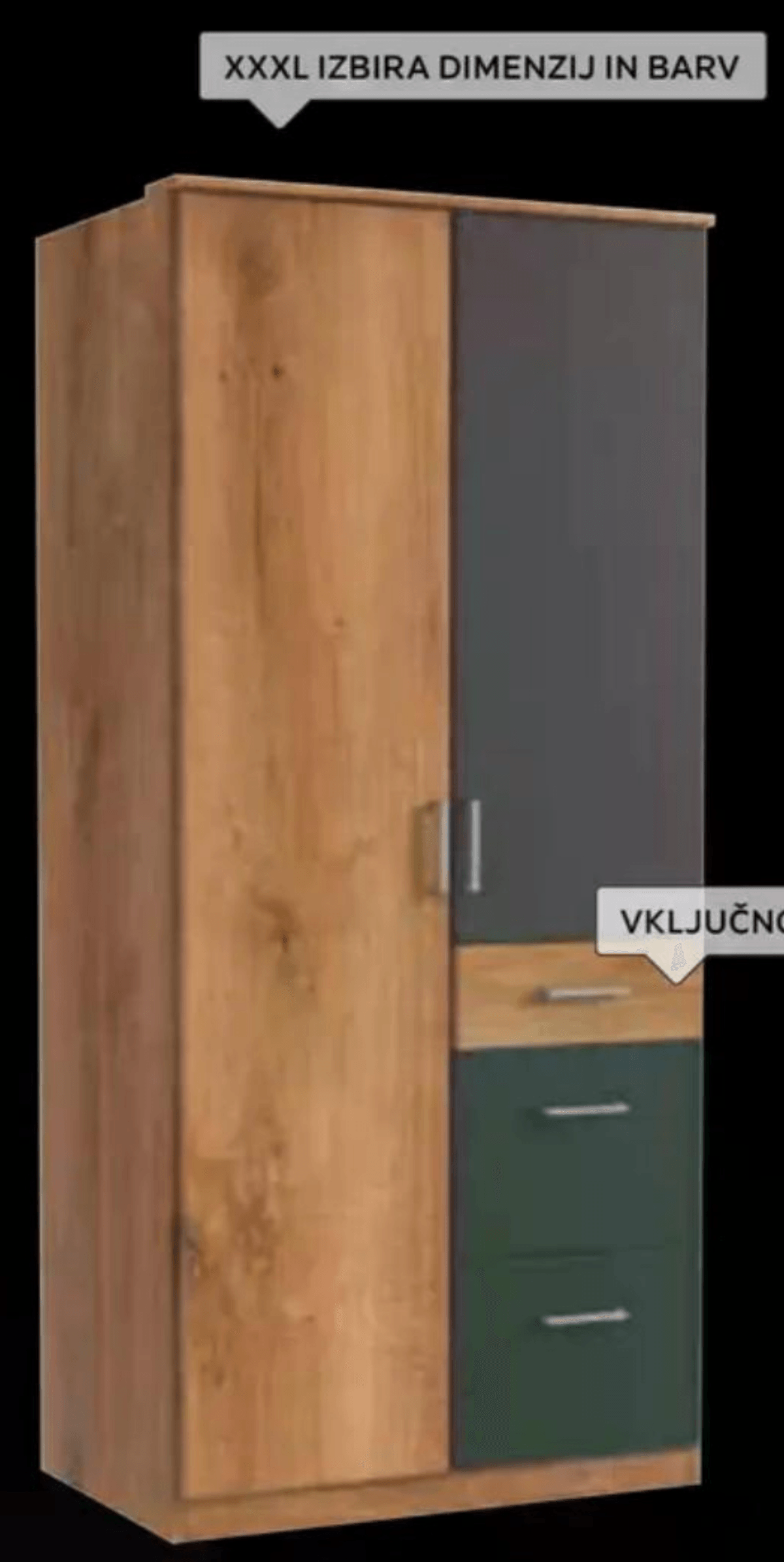 Omara BOXXX - Akcija v trgovini Lesnina