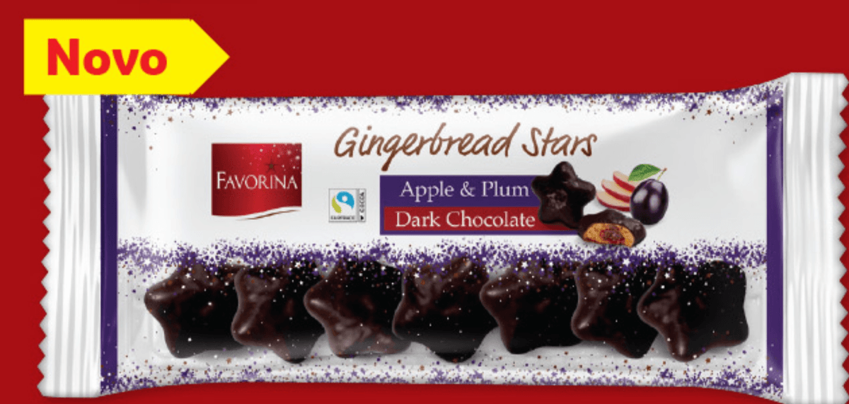Favorina Gingerbread Stars 800 g - Akcija v trgovini Lidl