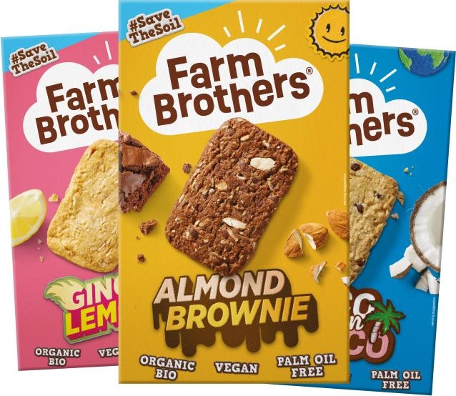 Bio keksi Farm Brothers - Akcija v trgovini Mercator