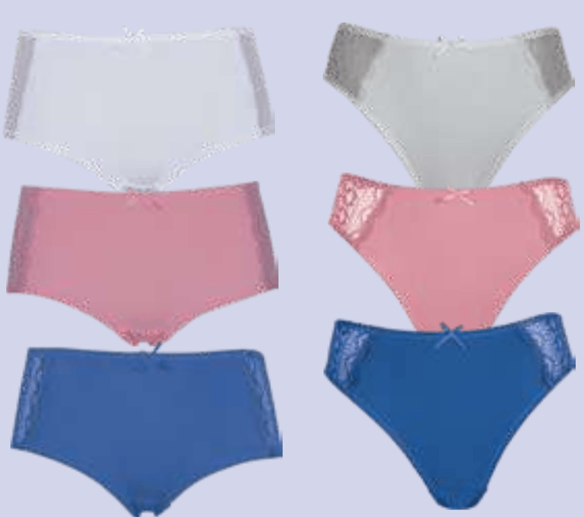 Ženske spodnje hlačke ali bokser hlačke 3X - Akcija v trgovini E.Leclerc