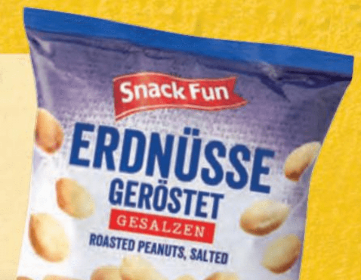 Snack Fun Praženi in Slani Arašidi 500 g - Akcija v trgovini Hofer