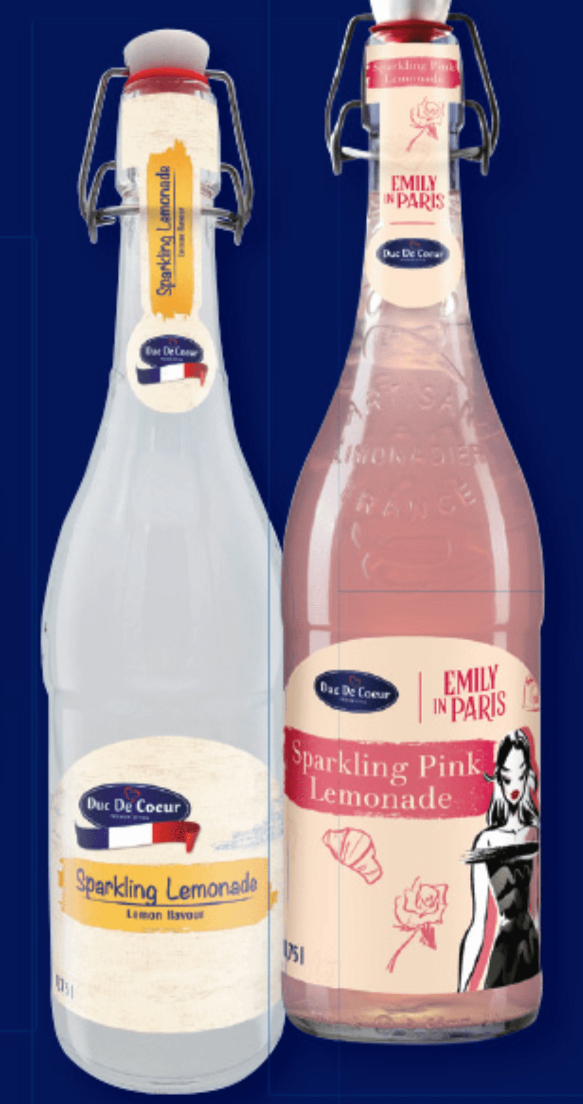 Duc De Coeur peneča roza limonada 0,75 l Akcija v trgovini Lidl