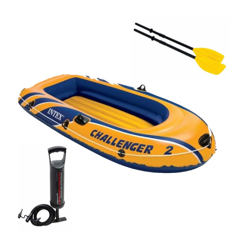 Napihljiv čoln Intex Challenger 2 Set 312/91/51 cm - Akcija v trgovini Merkur