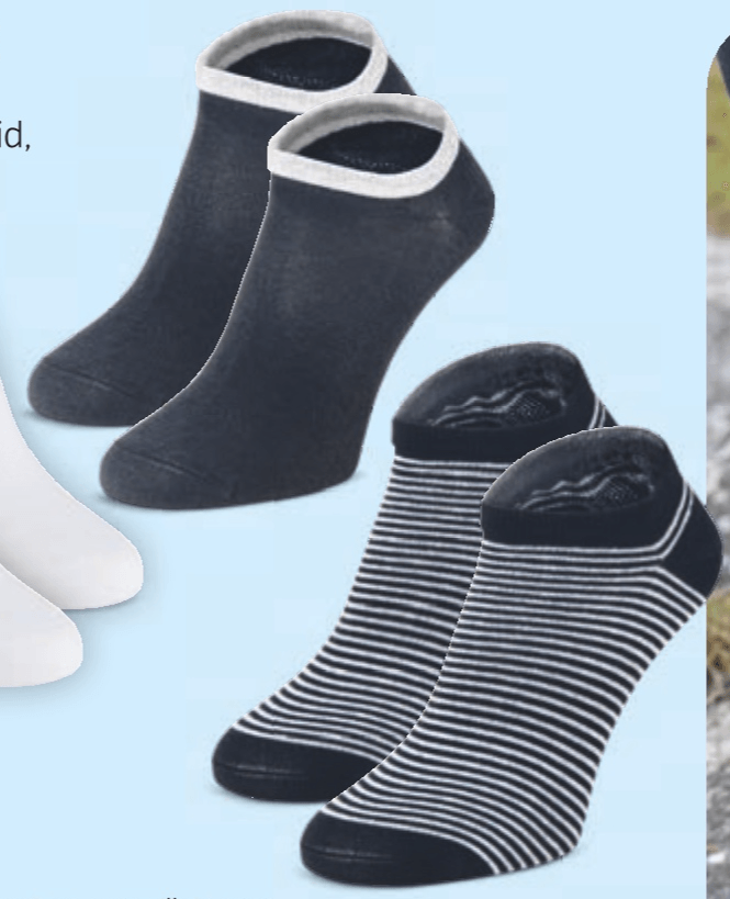 Ženske/moške nogavice 3 pari UP2FASHION - Akcija v trgovini Hofer