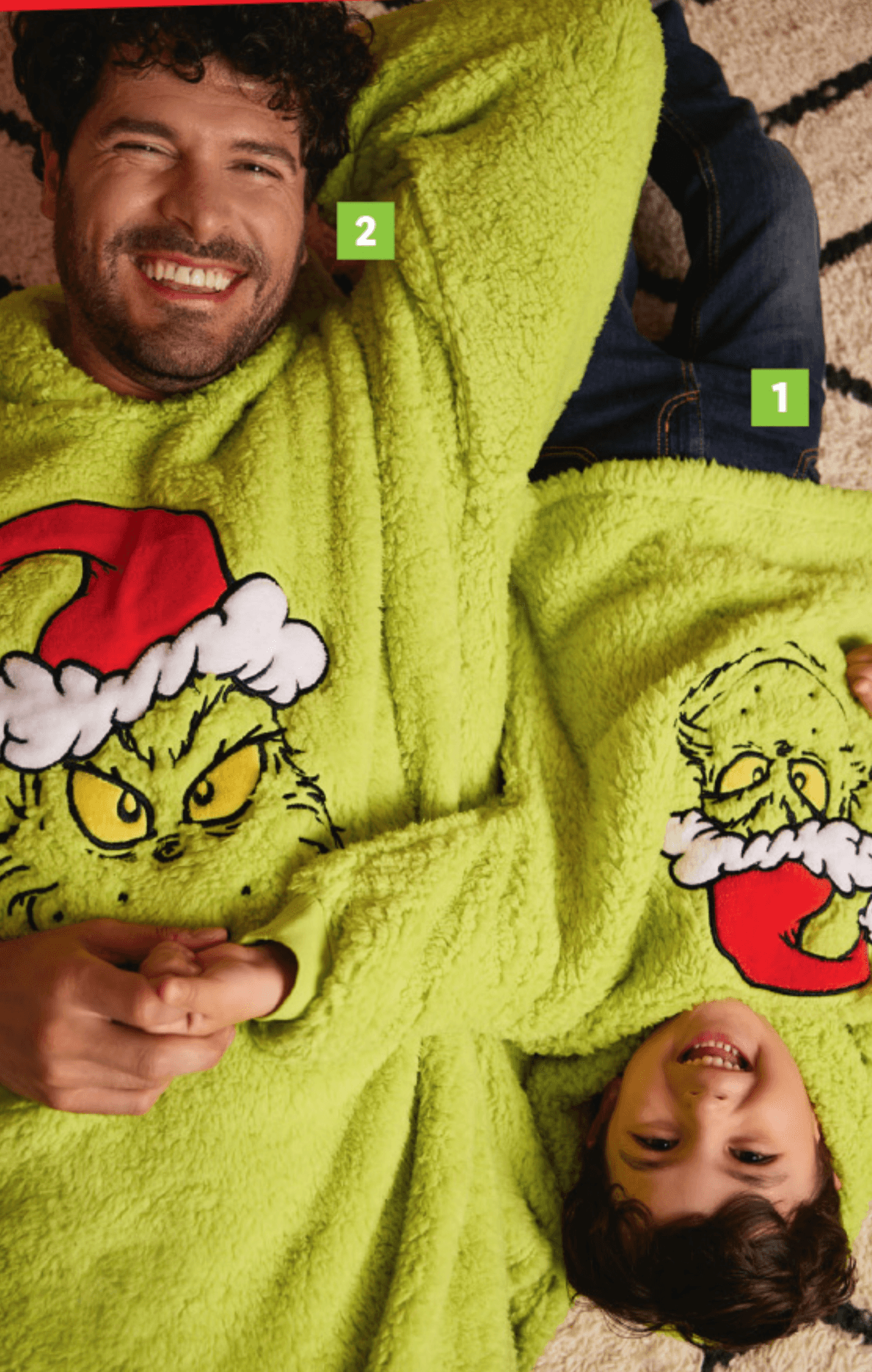 Oversize pulover The GRINCH Dr. Seuss - Akcija v trgovini Lidl