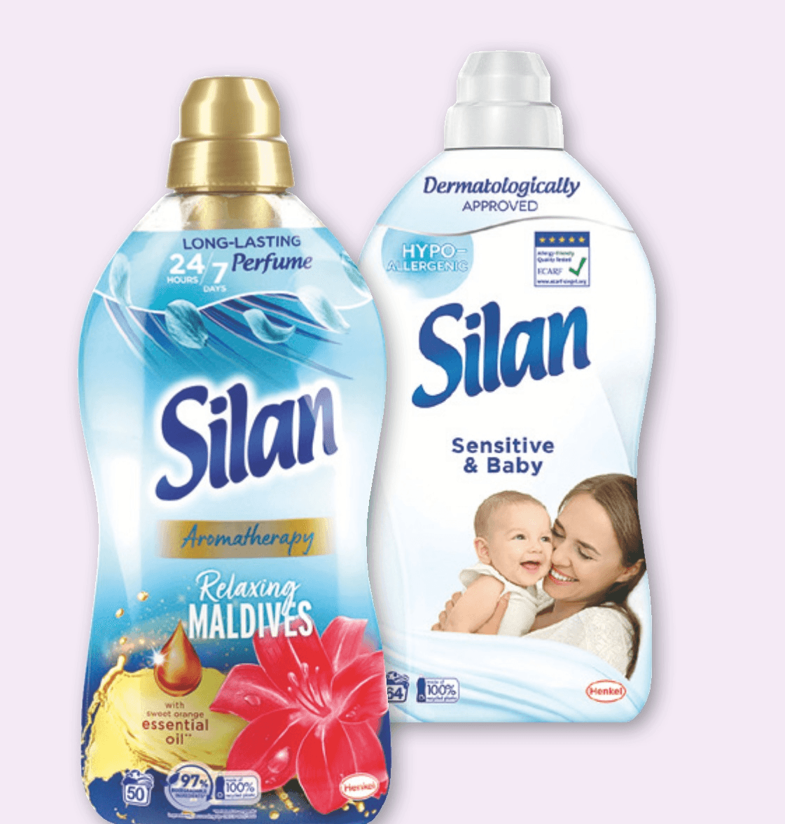Silan Sensitive & Baby 1.672 L - Akcija v trgovini Dm