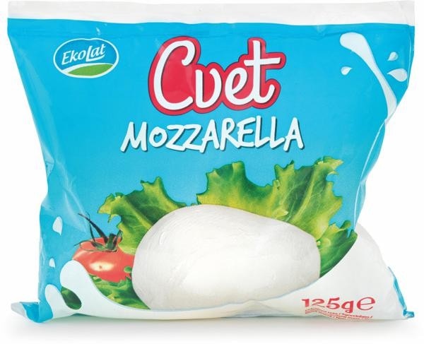 Mozzarella Cvet 125 g Akcija v trgovini Jager