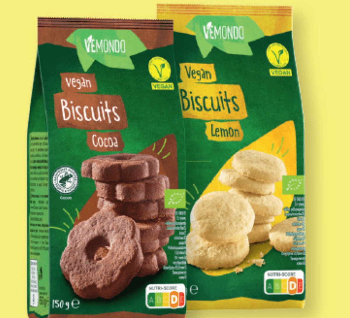 VEMONDO Veganski piškoti 150 g - Akcija v trgovini Lidl