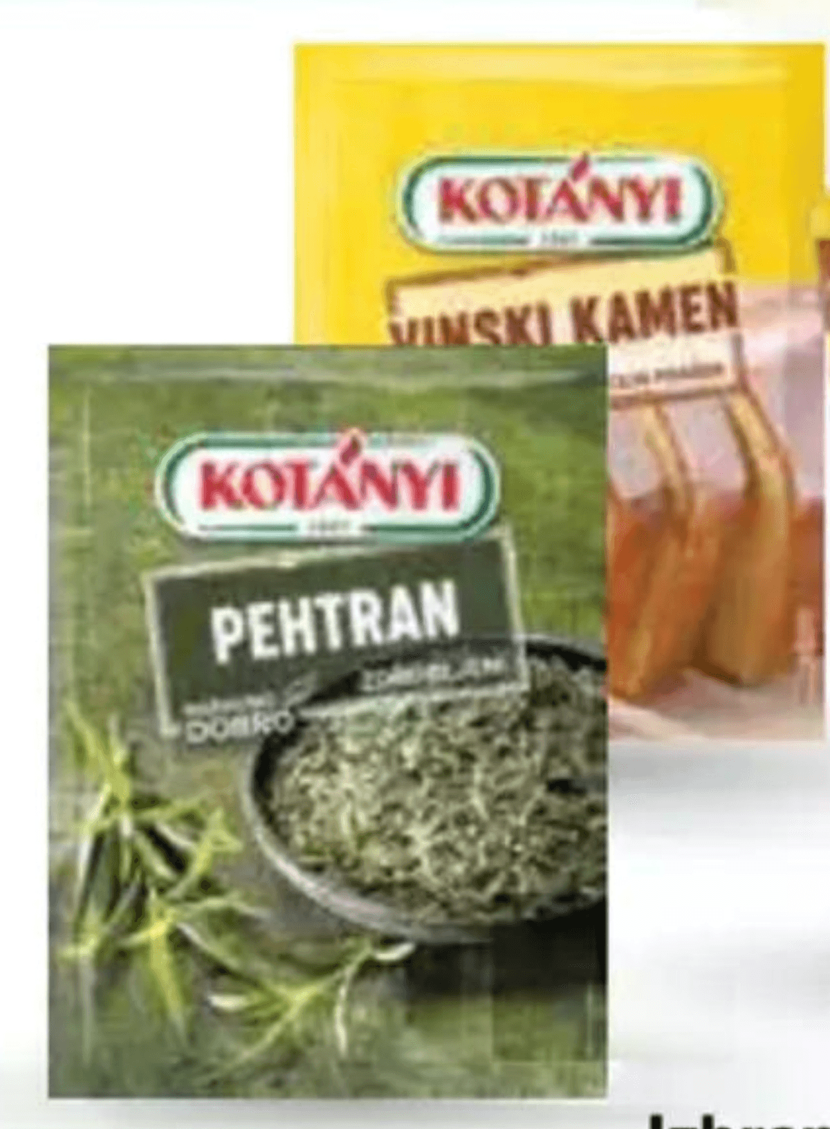 Izbrani izdelki za peko Kotanyi - Akcija v trgovini Mercator