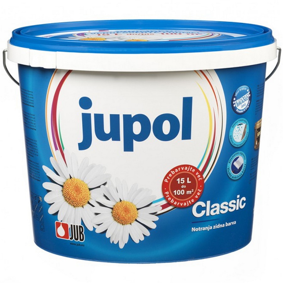 Notranja barva Jupol Classic 15 L JUB - Akcija v trgovini Jager