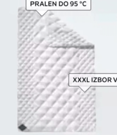 Vzglavnik „NESI" 2 v 1, 40 X 60 cm in 60 X 80 cm, 1700 g sleeptex - Akcija v trgovini Lesnina