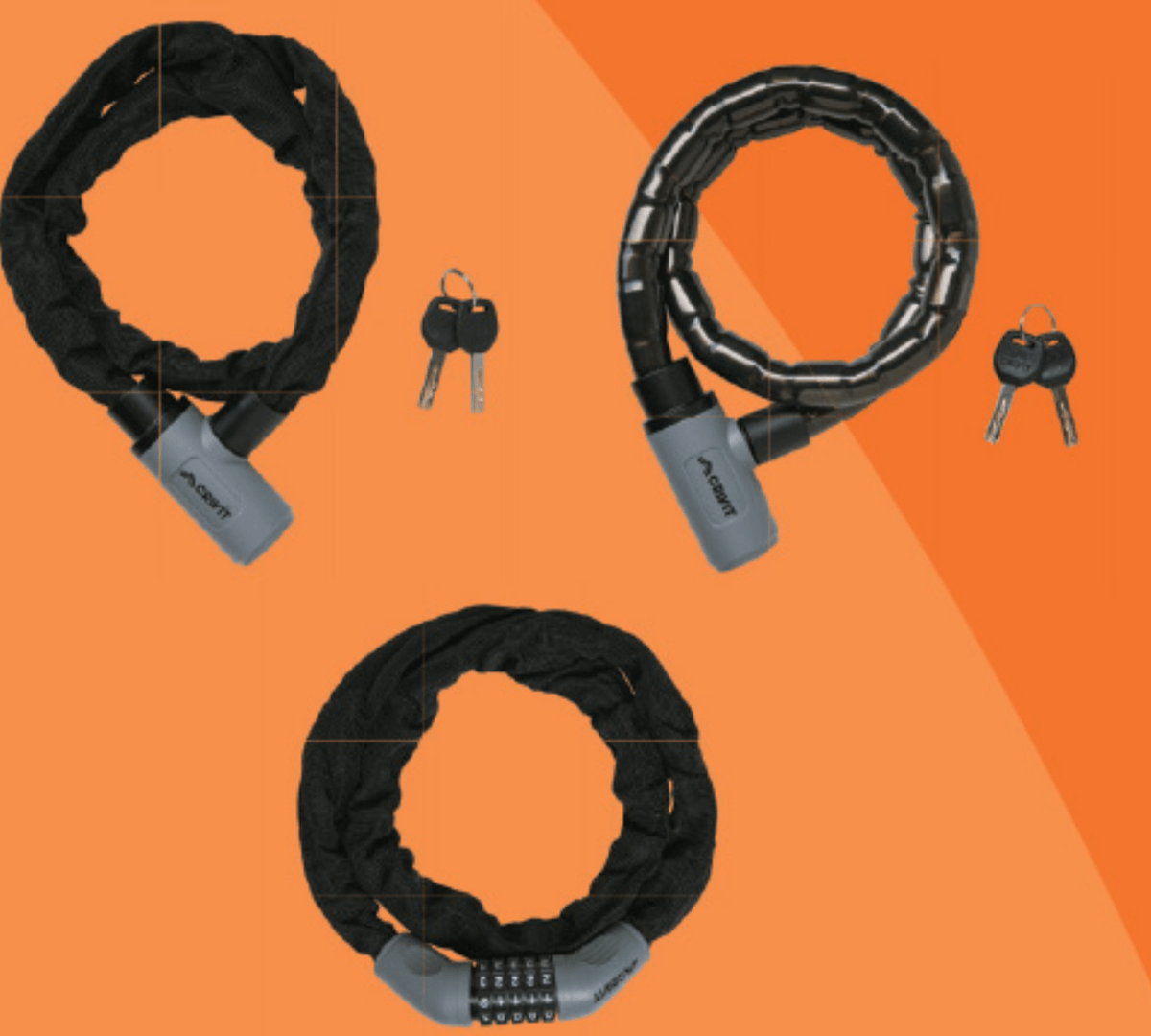 CRIVIT Izbor ključavnic za kolo - Akcija v trgovini Lidl