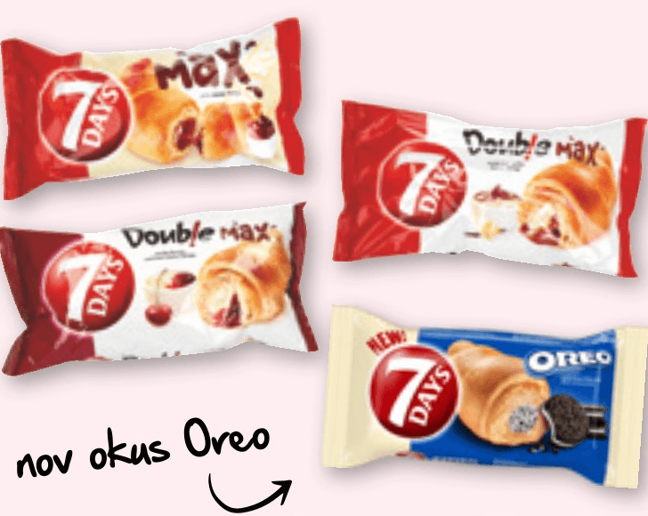 Rogljiči 7 Days 80 g - Akcija v trgovini Spar