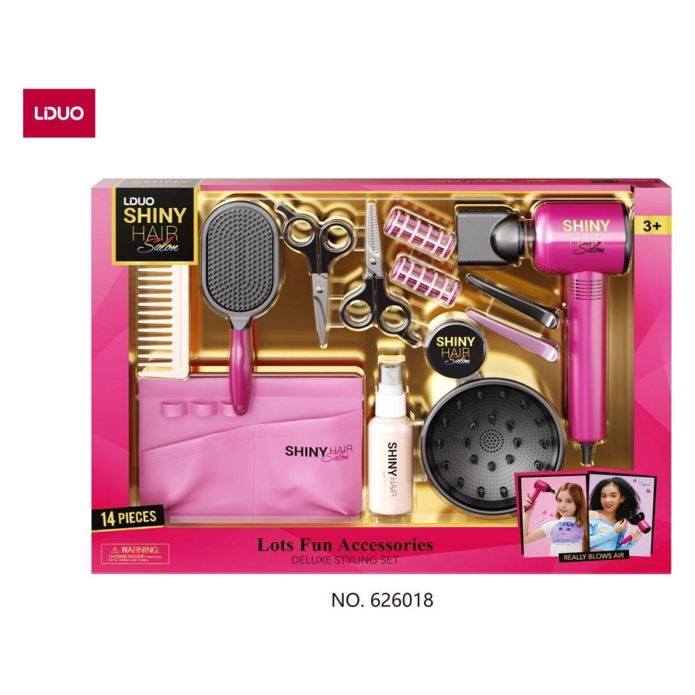 Set za friziranje z zvokom SHINY HAIR - Akcija v trgovini Baby Center