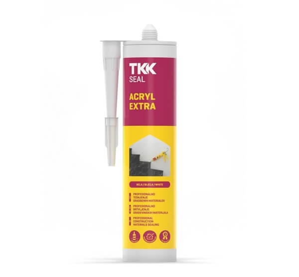 Akrilni silikon TKK Acryl Extra 300 mL - Akcija v trgovini Jager