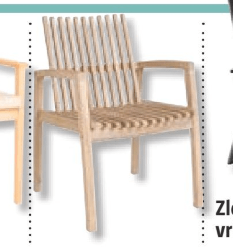 Vrtni stol 'Bari' - Akcija v trgovini Bauhaus