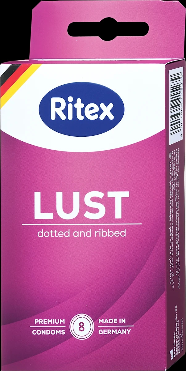 Ritex Lust kondomi 8 kosov - Akcija v trgovini Dm
