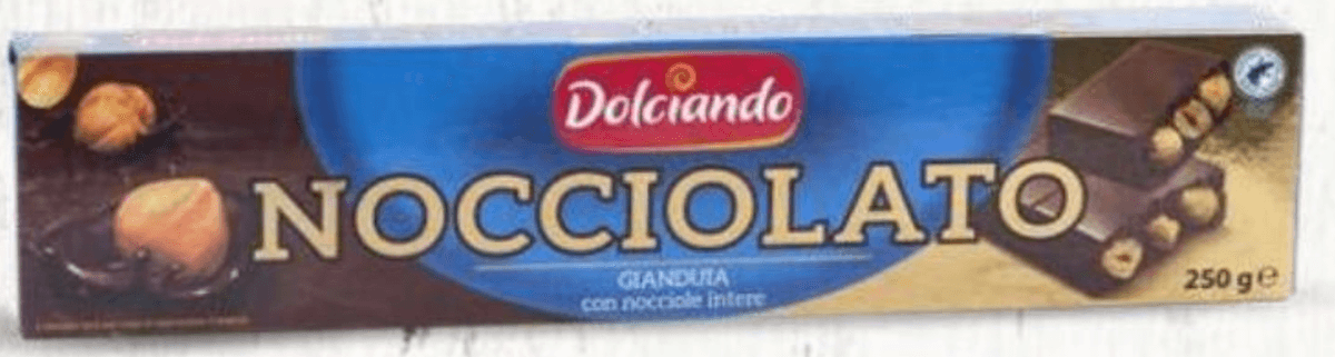Dolciando Mlečna čokolada Nocciolato s celimi lešniki 250 g - Akcija v trgovini Eurospin