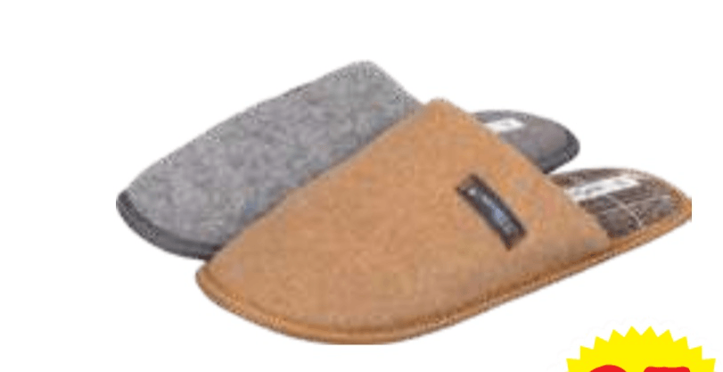 Moški copati 40-45 Tissala - Akcija v trgovini E.Leclerc