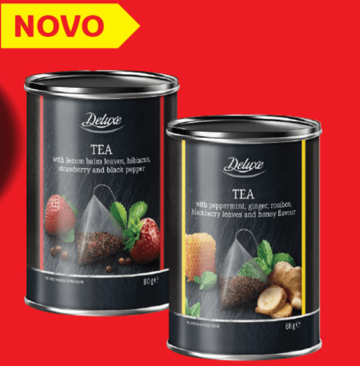 Deluxe Čaj v piramidnih vrečkah 68/80 g - Akcija v trgovini Lidl