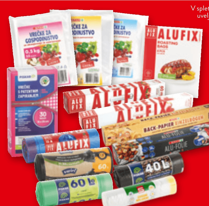 Spar Vrečke za smeti - Akcija v trgovini Spar