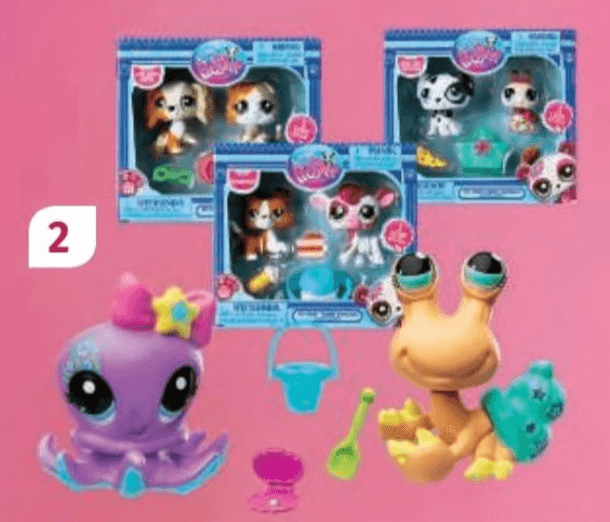 Mini figurice 2pack z dodatkom Littlest Pet Shop - Akcija v trgovini Mueller