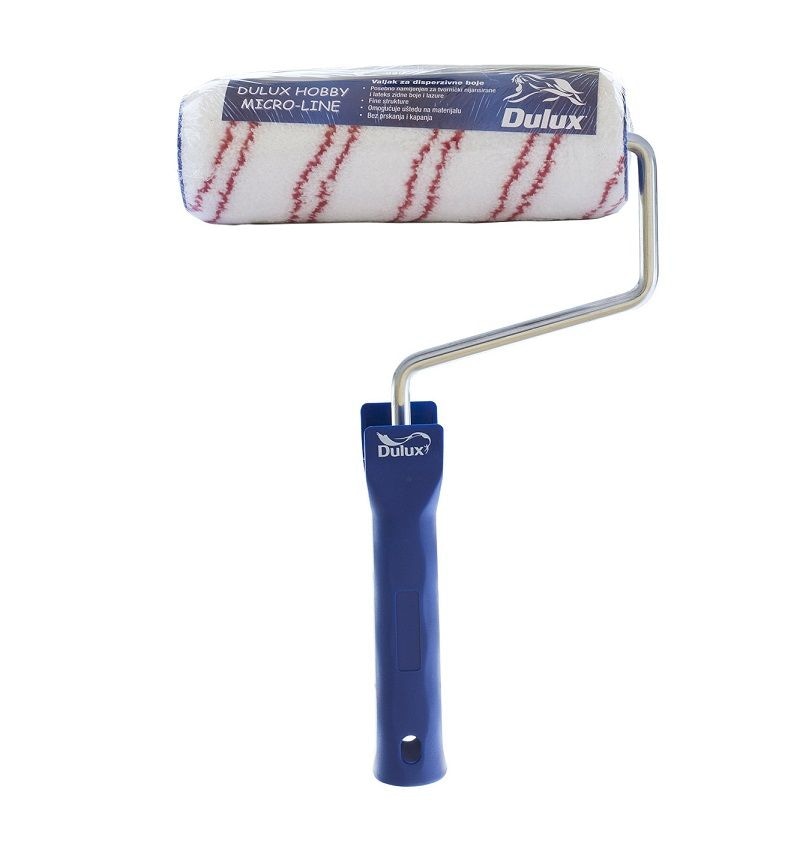 Ročni valjček Dulux Hobby Micro-line 25 cm/8 mm - Akcija v trgovini Pevex