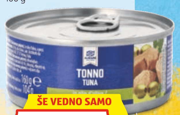 Almare Seafood Fileti Tune v Oljčnem Olju 160 g - Akcija v trgovini Hofer
