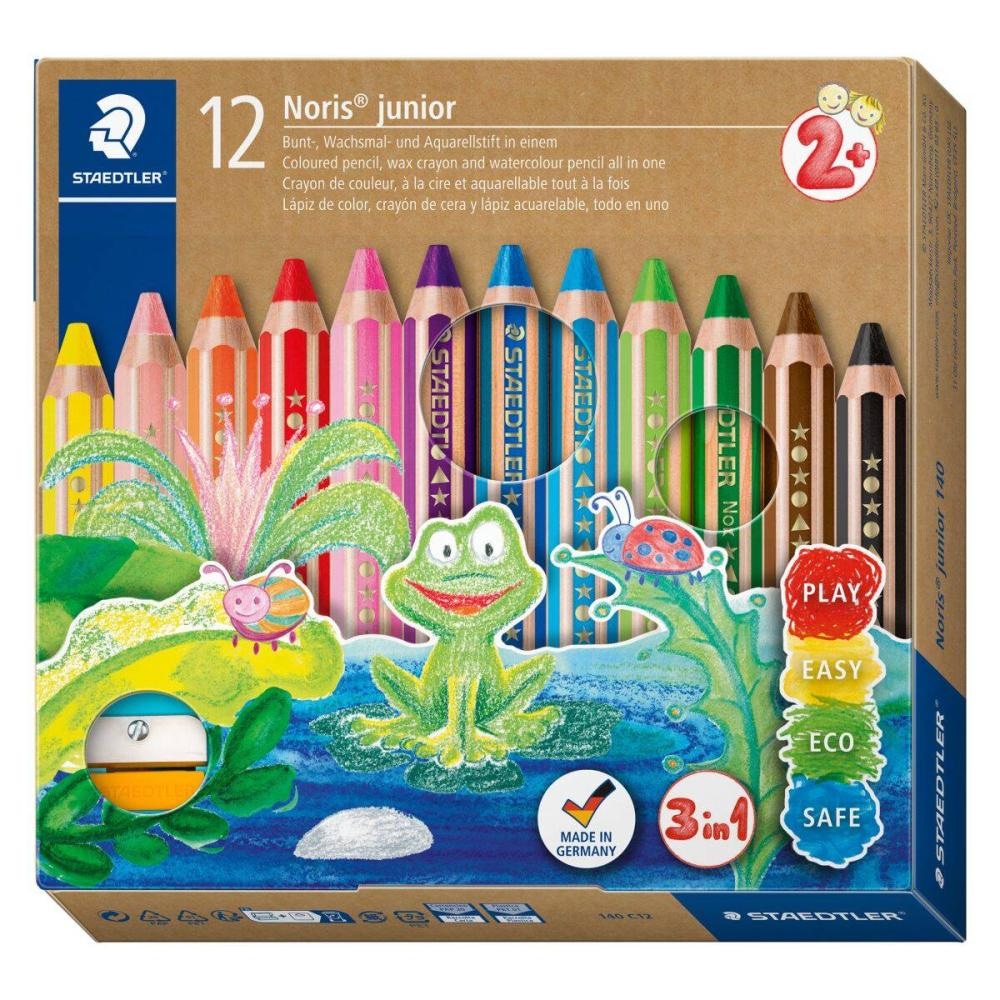 Peppa Pig Noris Junior voščenke 12/1 STAEDTLER - Akcija v trgovini Spar